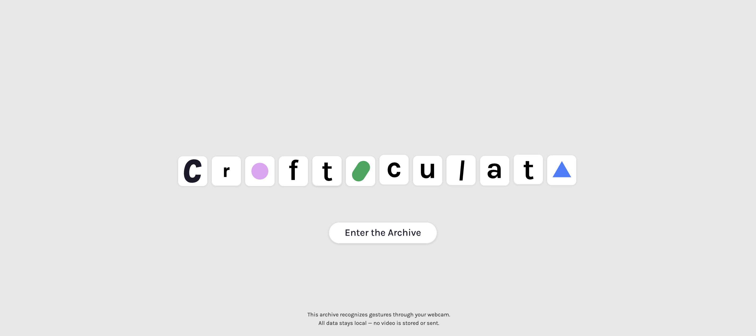 Crafticulate Project